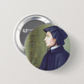 Sint Elizabeth Ann Seton Ronde Button 5,7 Cm (Voorkant /achterkant)
