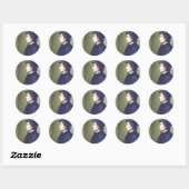 Sint Elizabeth Ann Seton Ronde Sticker (Vel)