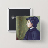 Sint Elizabeth Ann Seton Vierkante Button 5,1 Cm (Voorkant /achterkant)