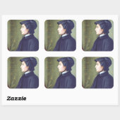 Sint Elizabeth Ann Seton Vierkante Sticker (Vel)