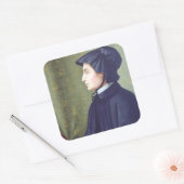Sint Elizabeth Ann Seton Vierkante Sticker (Envelop)