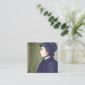 Sint Elizabeth Ann Seton Vierkante Visitekaartje (Staand voorkant)