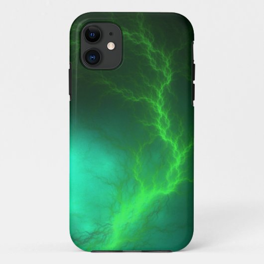 Sint Elmo's Fire Fractal Abstract Case-Mate iPhone Case (Achterkant)