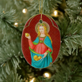 Sint-Emerentiana van Rome (SAU 36) Keramisch Ornament