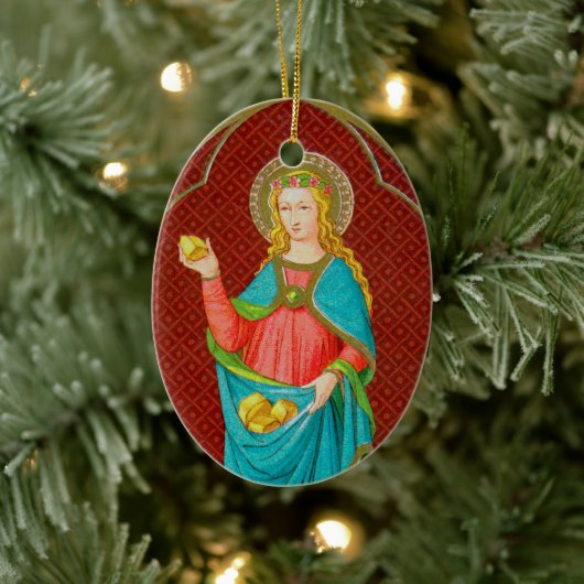 Sint-Emerentiana van Rome (SAU 36) Keramisch Ornament (Boom)