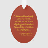 Sint-Emerentiana van Rome (SAU 36) Ornament (achterkant)