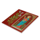 Sint-Emerentiana van Rome (SAU 36) Tegeltje (Zijkant)