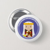 Sint-Emma van Lesum Ronde Button 5,7 Cm (Voorkant /achterkant)