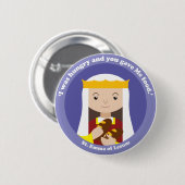 Sint-Emma van Lesum Ronde Button 5,7 Cm (Voorkant /achterkant)