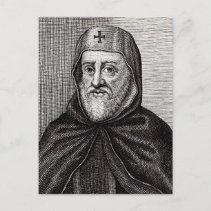 Sint Ephrem de Syrische Christelijke theoloog Briefkaart