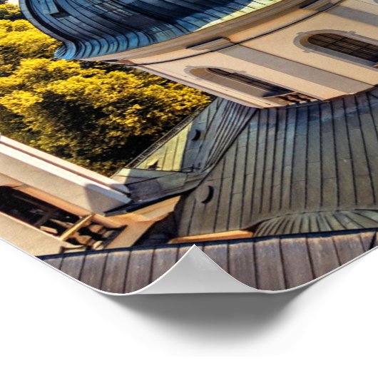 Sint Erhard Church, Salzburg, Oostenrijk Poster (Hoek)