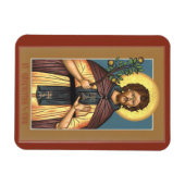 Sint Euphrosynos de Cook magneet (Horizontaal)