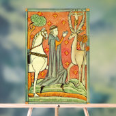 Sint Eustachius Apostel van de Ardennen Acryl Bord (Neutraal)