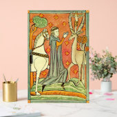 Sint Eustachius Apostel van de Ardennen Acryl Bord (Huwelijk)