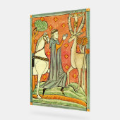Sint Eustachius Apostel van de Ardennen Acryl Bord (Hoek)