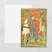 Sint-Eustachius, apostel van de Ardennen Bedankkaart (Voorkant / Achterkant)