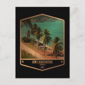 Sint Eustatius Briefkaart (Voorkant)