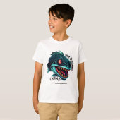 Sint Eustatius Cudas - CaribbeanHockeyLeague.com T-shirt (Voorkant volledig)