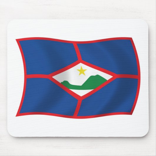 Sint Eustatius Vlag Muismat (Voorkant)