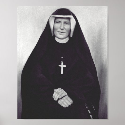 Sint Faustina Kowalska Poster (Voorkant)