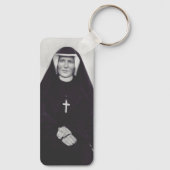 Sint Faustina Kowalska Sleutelhanger (Achterkant)
