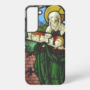 Sint Felicitas en de hoofden van haar zeven zonen Samsung Galaxy Hoesje