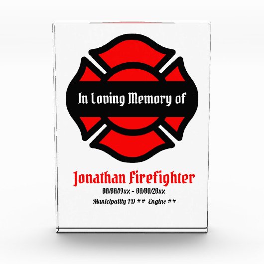 Sint-Floriaanse herdenkingsdag Fotoblokken (Voorkant)