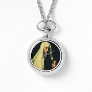 Sint Frances van Rome door Giovanni Antonio Galli Horloge