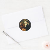 Sint Frances van Rome Ronde Sticker (Envelop)