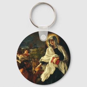 Sint Frances van Rome Sleutelhanger