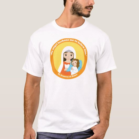 Sint Frances van Rome T-shirt (Voorkant)