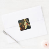 Sint Frances van Rome Vierkante Sticker (Envelop)