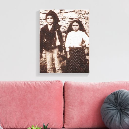 SINT FRANCESCO EN SINT JACINTA, CANVAS AFDRUK (Insitu (Woonkamer))