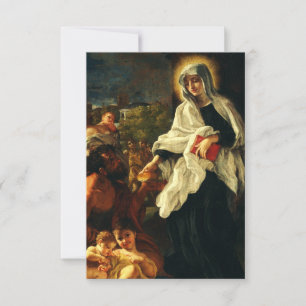 Sint Francescus van Rome Bedankkaart