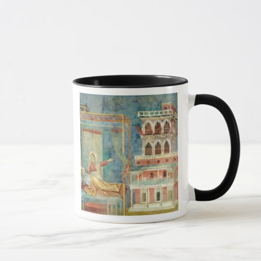 Sint-Francis Dreams van een paleis vol wapens Mok (Rechts)