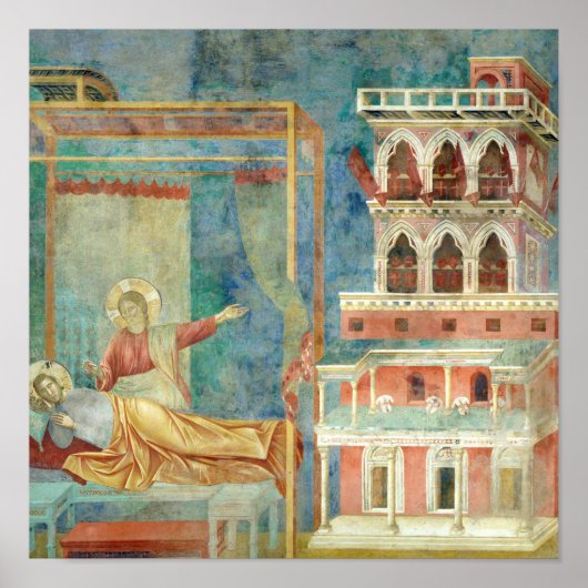 Sint-Francis Dreams van een paleis vol wapens Poster (Voorkant)