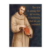 Sint Francis' gebed CC0731 Raphael Briefkaart