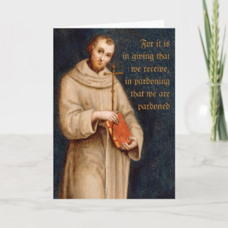 Sint Francis' gebed CC0732 Raphael Wenskaart Kaart