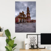 Sint-Francis-kerk in Salta Poster (Thuiskantoor)