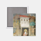 Sint-Francis Praying in de kerk van San Magneet (Voorkant / Achterkant)