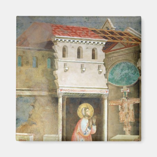 Sint-Francis Praying in de kerk van San Magneet (Voorkant)