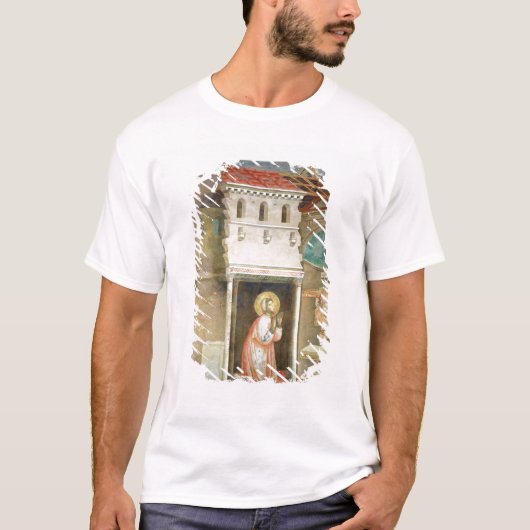 Sint-Francis Praying in de kerk van San T-shirt (Voorkant)