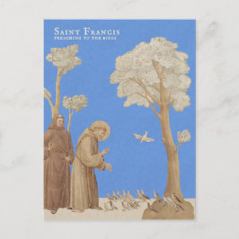 Sint Francis predikt de vogels CC1164 Briefkaart
