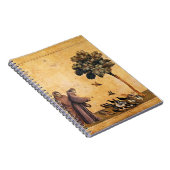 Sint-Francis van Assisi die de vogels predikt Notitieboek (Rechterzijde)