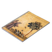 Sint-Francis van Assisi die de vogels predikt Notitieboek (Linkerzijde)