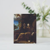 Sint-Francis van Assisi Geconsoldeerd door een eng Briefkaart (Staand voorkant)