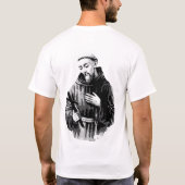 Sint-Francis van Assisi heeft mijn rug T-shirt (Achterkant)