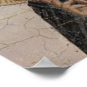 Sint-Francis van Assisi in contemplatie Poster (Hoek)