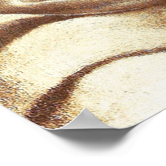 Sint-Francis van Assisi in detail in Raphael schil Poster (Hoek)