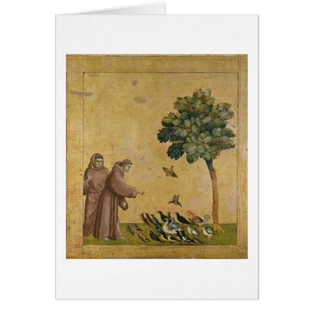 Sint-Francis van Assisi predikt de vogels (Voorkant)